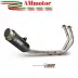 Scarico Completo Mivv Yamaha Mt-07 Terminale Gp Pro Black Inox Nero Moto Alto