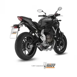 Scarico Completo Mivv Yamaha Mt-07 Terminale Oval Carbon Cap Moto 2