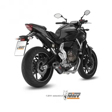 Scarico Completo Mivv Yamaha Mt-07 Terminale Oval Carbon Cap Moto