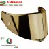 Visiera Agv Pista Gp R Race 3 Iridium Gold Specchio Oro Casco Integrale Moto