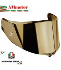 Visiera Agv Corsa R Race 3 Iridium Gold Specchio Oro Casco Integrale Moto