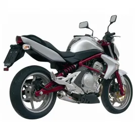 Mivv Kawasaki ER-6N / F Terminale Di Scarico Moto Marmitta X-Cone Inox 2