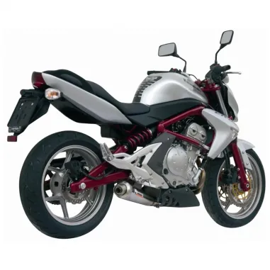Mivv Kawasaki ER-6N / F Terminale Di Scarico Moto Marmitta X-Cone Inox