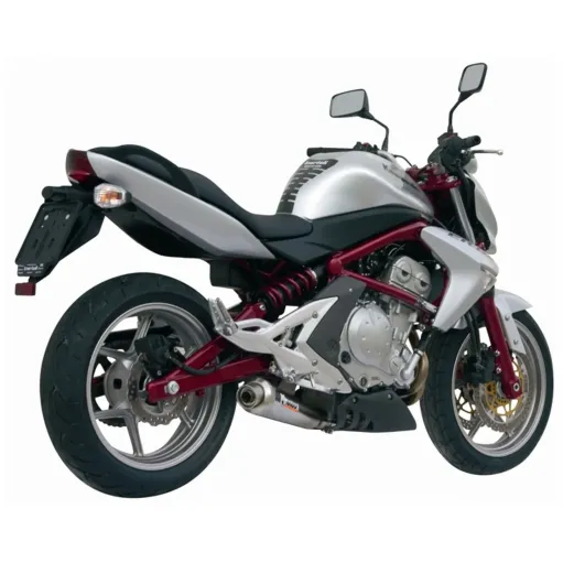Mivv Kawasaki ER-6N / F Terminale Di Scarico Moto Marmitta X-Cone Inox