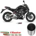 Scarico Completo Mivv Kawasaki ER-6N / F Terminale Moto Suono Inox
