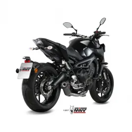 Scarico Completo Mivv Yamaha Mt-09 14 - 2020 Terminale Oval Carbon Cap Moto 2