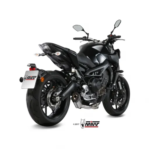 Scarico Completo Mivv Yamaha Mt-09 14 - 2020 Terminale Suono Inox Moto