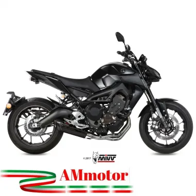 Scarico Completo Mivv Yamaha Mt-09 14 - 2020 Terminale Suono Black Moto